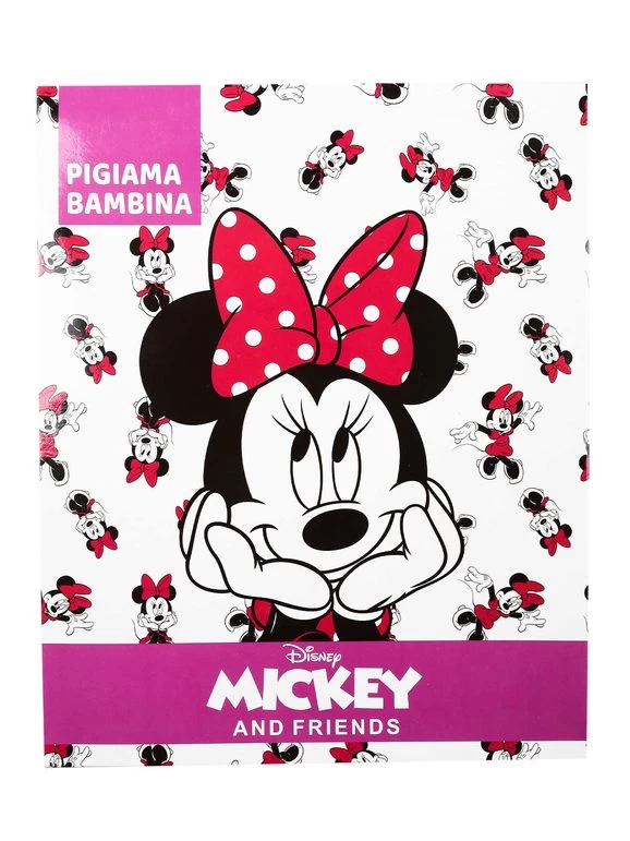 Disney Pyjama Minnie Fille En Coton Molletonné - Blu Scuro 4 Disney Pyjama Minnie Fille En Coton Molletonné - Blu Scuro – Image 4