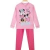 Disney Pyjama Minnie Fille En Coton Molletonné - Rosa
