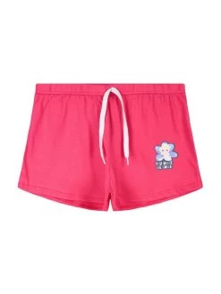 Disney Frozen Short En Coton Fille Elsa - Fuchsia