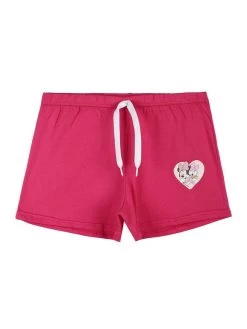 Disney Short En Coton Pour Enfants - Fuchsia