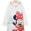 Disney Sweat Long Minnie Pour Fille En Coton Molletonné - Panna