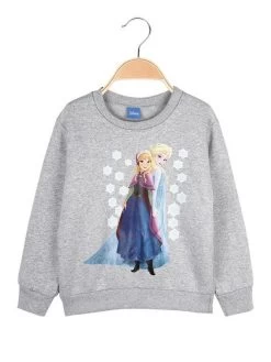 Disney Frozen Sweat Ras Du Cou Fille Elsa Et Anna