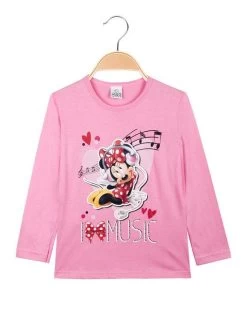 Disney T-shirt à Manches Longues Minnie Mouse Pour Fille