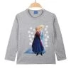 Disney Frozen T-shirt Col Rond Fille Anna & Elsa