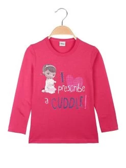 Disney T-shirt Doctor Plush Pour Filles à Manches Longues