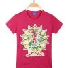 Disney T-shirt Fille Avec Imprimé - Fuchsia