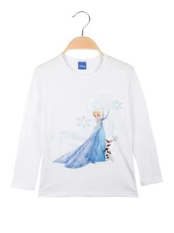 Disney Frozen T-shirt Manches Longues Fille Elsa